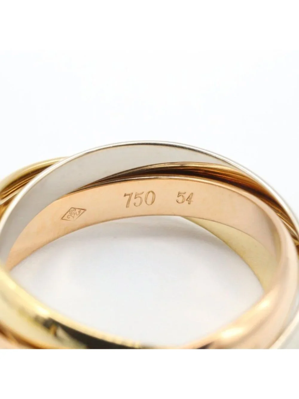 Cartier Ring Trinity 18k White Gold